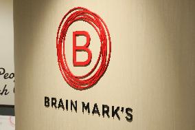 Brain Marks signage and logo